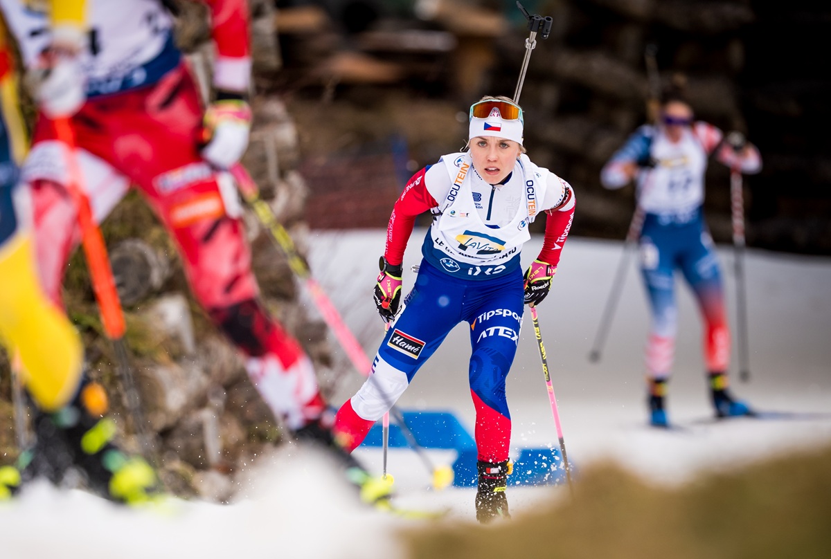 Tereza Voborníková, stíhací závod žen, SP Annecy - Le Grand Bornand 2025